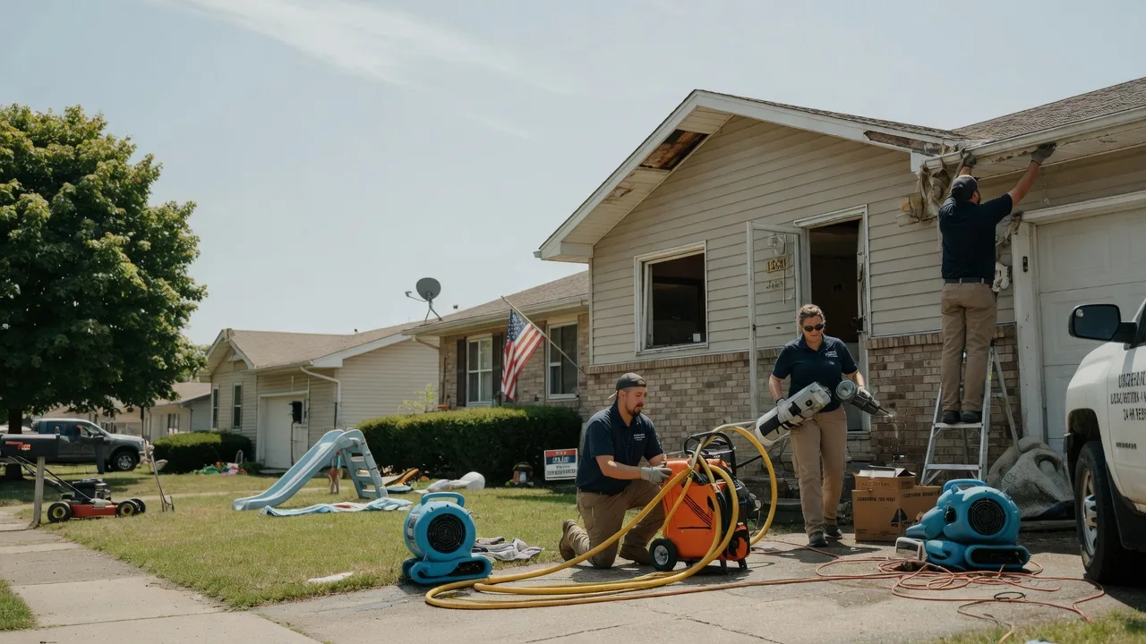 Water Damage Restoration in Chrisman, IL near me